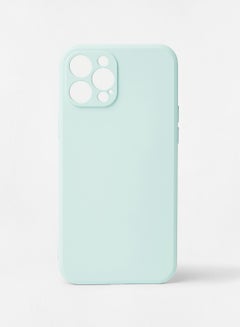 Buy Silicone iPhone 12 Pro Max Phone Case green in Saudi Arabia