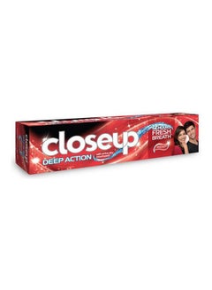 Buy Deep Action Toothpaste Hot Red 100grams in UAE