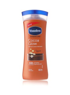 Buy Intensive Care Cocoa Glow Body Lotion With Pure Cocoa And Shea Butter Brown 400ml in UAE