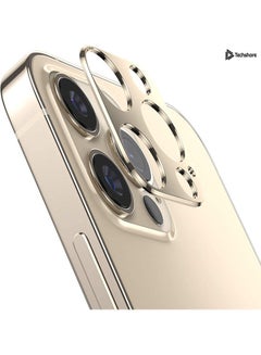 Buy Camera Lens Protector For Apple iPhone 12 Pro Gold in Saudi Arabia