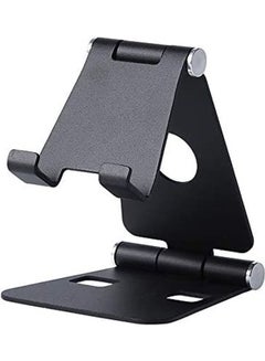 اشتري Double Adjustable Cell Phone Stand Black في مصر