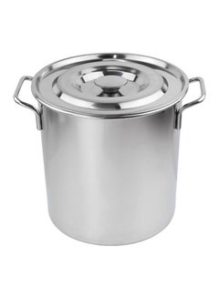 Buy Soup Pot Silver 30cm in Saudi Arabia