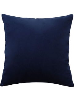 Buy Decorative Filled Cushion Blue 25x25cm in Saudi Arabia