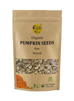 Buy Organic Pumpkin Seeds 200grams in UAE