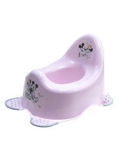 Buy Disney Minnie Mickey Potty Seat With Anti-Slip Function - Pink in Saudi Arabia