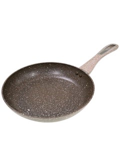 Buy 5-Layer Non Stick Induction Base Fry Pan Brown 26x5cm in UAE