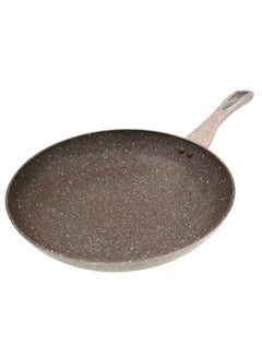 Buy 5-Layer Non Stick Cooking Fry Pan Brown 30x5cm in UAE