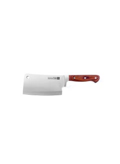 Buy Attractive Cleaver Knife Silver/Brown in Saudi Arabia