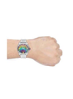 DIESEL Men's Three hand Clear Round Shape Rubber Strap Analog Wrist Watch  46 mm - White - DZ1926 UAE | Dubai, Abu Dhabi
