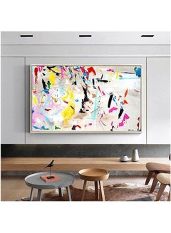 Buy Multicolors Hand Painted Tableau On Canvas Multicolour 40x60cm in Egypt