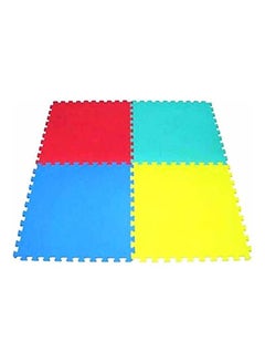 Buy 4-Piece Puzzle Foam Mat Set PMDITAA01 60x60x1cm in Saudi Arabia