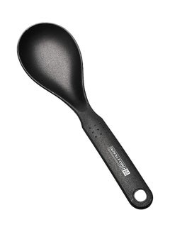 Buy Attractive Serving Spoon Black 25.5x7x1.2cm in UAE