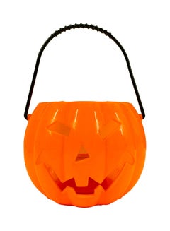 اشتري Halloween Pumpkin Basket With Lights And Sound Multicolour One Size في الامارات