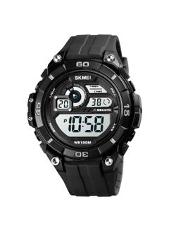 اشتري Men's 11ATM Digital Sports Watch With Countdown Timer 6571BK في السعودية
