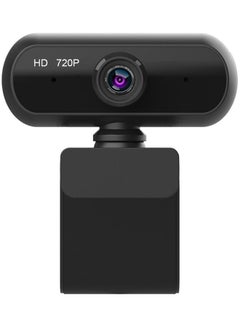 Buy Full HD 720P Wide Angle USB Webcam Black in UAE