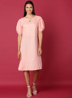 اشتري Casual Dress Pink في السعودية