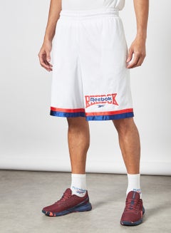 Buy Classics Basketball Shorts White in UAE