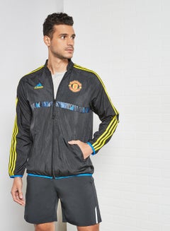 Buy Manchester United Football Club Icon Woven Jacket Black in Saudi Arabia