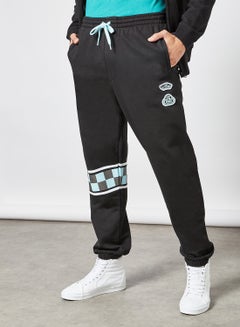 Buy SE Bikes Relaxed Fleece Trousers Black in UAE