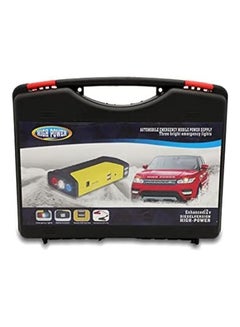 Buy Emergency Mobile Power Supply Jump Starter for Cars with LED Lighting Charging in UAE