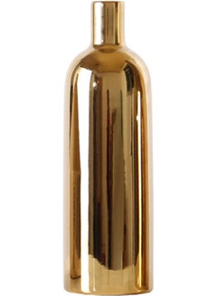 Buy Nordic Style Ceramic Golden Vase Gold 29 x 10 x 10cm in Saudi Arabia