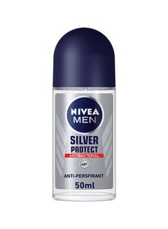 Buy Silver Protect Roll On Deodorant for Men 50ml in Saudi Arabia