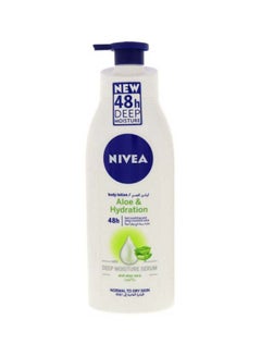 Buy Aloe And Hydration Body Lotion White 400ml in UAE