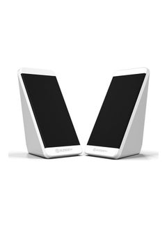 Buy USB Wired Subwoofer Multimedia Desktop Speaker V9309_P White in UAE