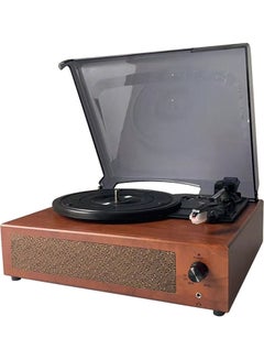 Buy Vintage Retro Record Player V8191_P Multicolour in Saudi Arabia