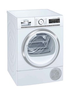 Buy Home Connect Heat Pump Tumble Dryer, German Engineering, WT47XKH1GC,  White 2100.0 W WT47XKH1GC white in UAE