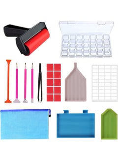 Buy 22-Piece 5D DIY Diamond Painting Tools Kit Multicolour in Saudi Arabia