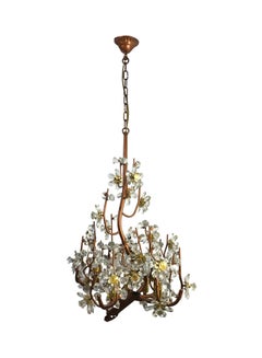 Buy Chandelier Bronze/White/Gold 50x80cm in UAE