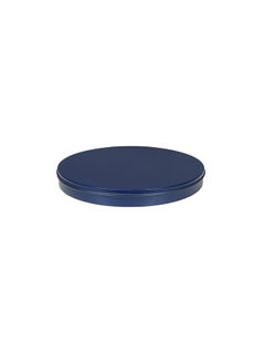 Buy Non Stick Cake Tray With Lid Blue/White 12inch in UAE