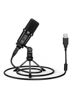 Buy New USB Microphone Black in UAE