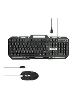 اشتري USB Gaming keyboard and mouse black في مصر