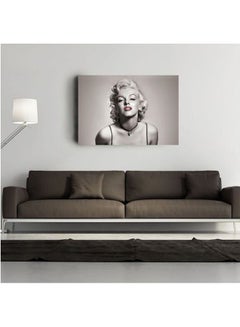 اشتري "لوحة بعنوان "My Name Is Marilyn Painting" - وسائط مختلطة" متعدد الألوان 60X90سم في مصر