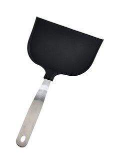 Buy Nylon Flexible Non-Stick Cooking Shovel Black/Silver in Saudi Arabia