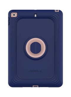 Buy Protective Case Cover And Stand For Apple iPad 10.2" 8th/7th Gen Dark Blue in UAE