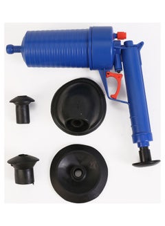 Buy Air Pressure Toilet Pump Dredger Drain Clearance blue 29cm in Saudi Arabia