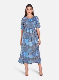 Buy Casual Dress Multicolour in UAE