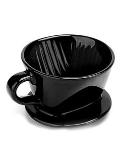 Buy Coffee Dripper Black 8.7 x 5.87 x 4.41cm in Saudi Arabia