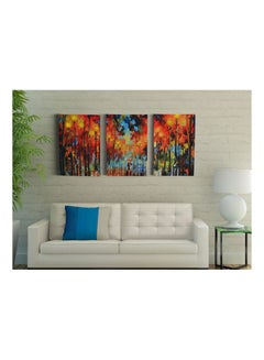 Buy Nature And Landscape Painting Set - Mixed Media Multicolour 60*135cm in Egypt