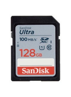 Buy Ultra 128GB SDXC  Memory Card 100MB/s, Class 10 UHS-I 128.0 GB in UAE