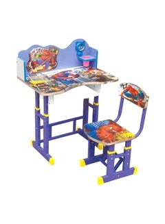 اشتري Study Table And Chair Multicolored Good Quality Construction Durable في السعودية