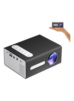 Buy T300 HD 1080P Mini Portable Home Projector T300 Black in Saudi Arabia