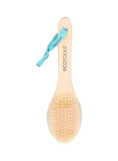 Buy Eco Tools Bamboo Foot Brush & Pumice Multicolour in UAE