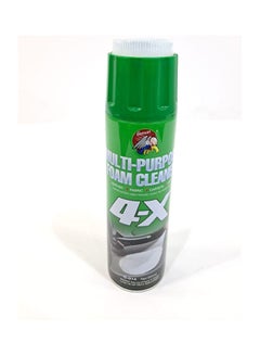 اشتري 4-X Car Multi-Purpose Foam Cleaner For Leather Carpets Fabrics 650ml في السعودية