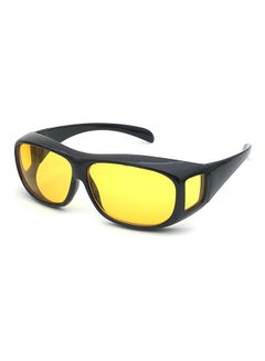 Buy Men's Night Optic Vision Driving Anti Glare HD UV Protection Sunglasses in Egypt