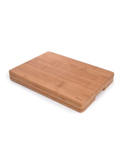 Buy Bamboo Cutting Board Large Brown 42x30x5cm in UAE