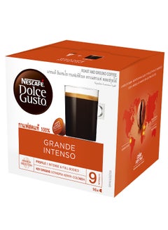 Buy Dolce Gusto Grande Intenso Coffee 160grams Pack of 16 in Egypt